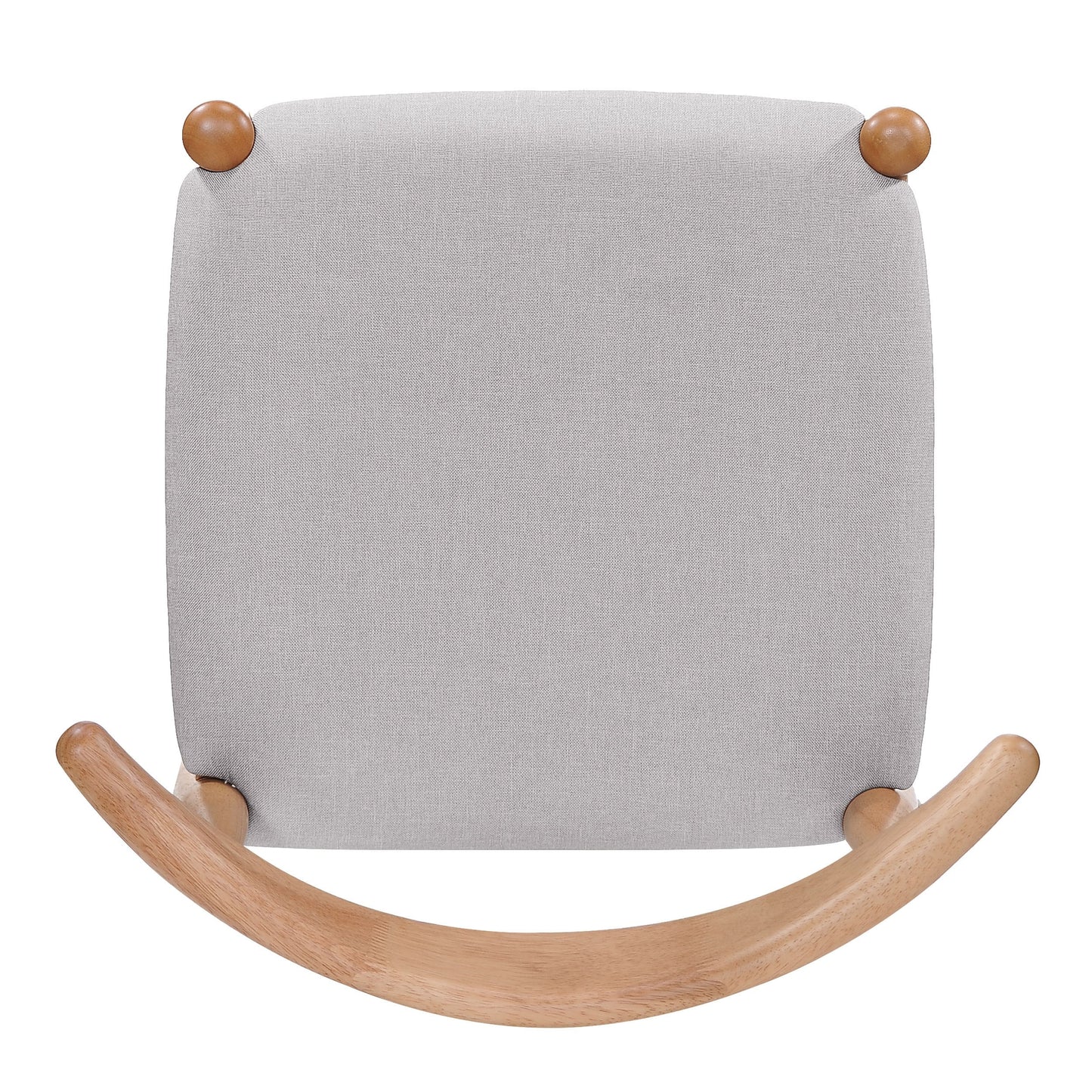 Chaises de salle à manger Francie style Mid-Century Modern (lot de 2) par Christopher Knight Home - 52 cm (L) x 51,4 cm (l) x 75,6 cm (H)