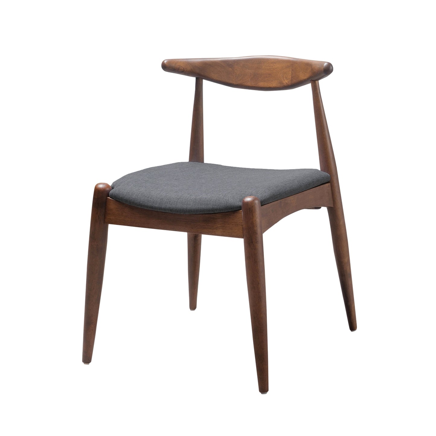 Chaises de salle à manger Francie style Mid-Century Modern (lot de 2) par Christopher Knight Home - 52 cm (L) x 51,4 cm (l) x 75,6 cm (H)