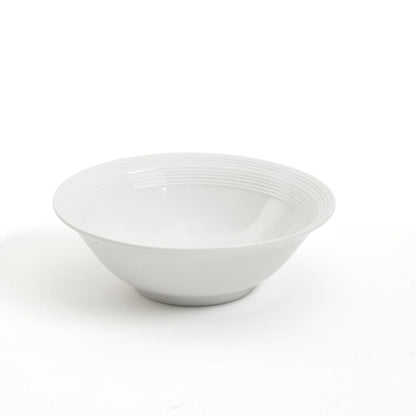 Service de table 16 pièces en céramique blanche à motif gaufré Gibson Home