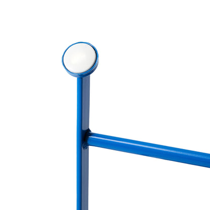 Ensemble bistro pliant d'extérieur en métal Glitzhome, 3 pièces : table et chaises de patio