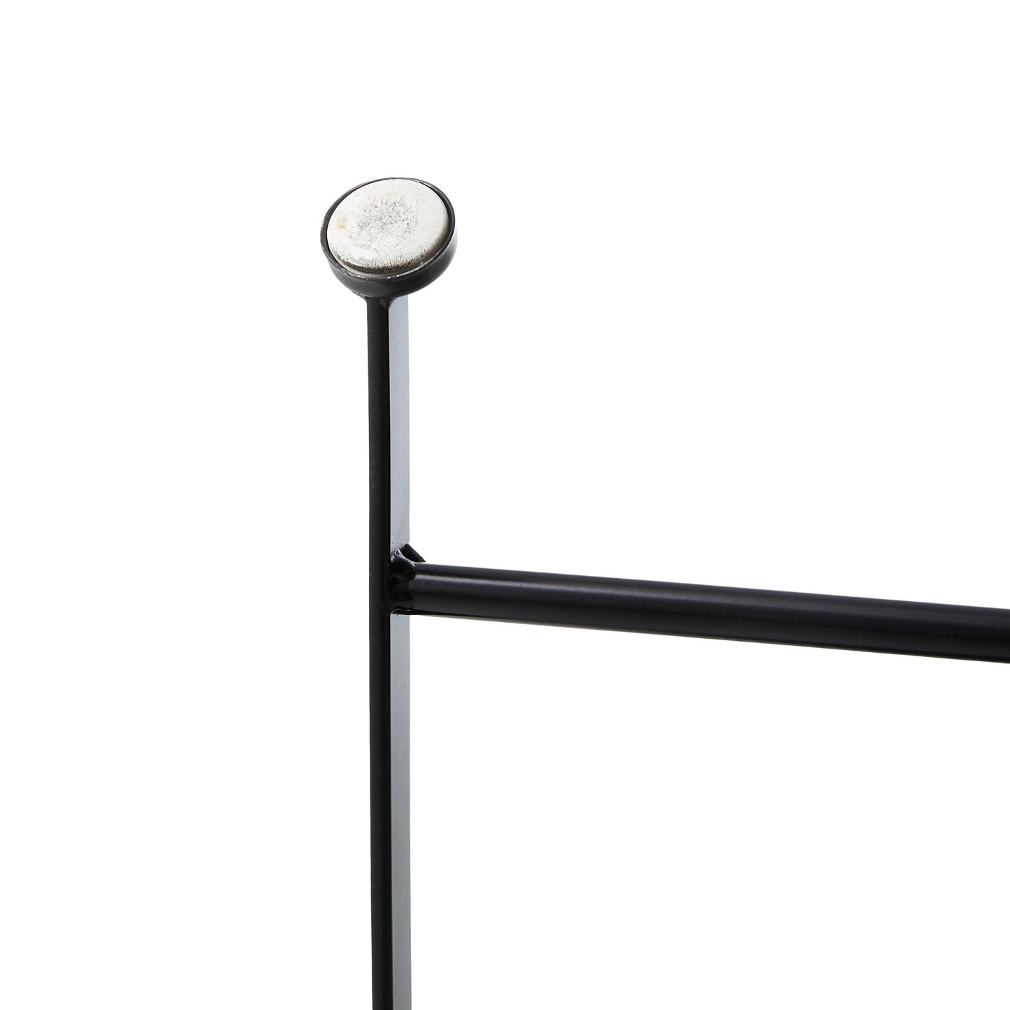 Ensemble bistro pliant d'extérieur en métal Glitzhome, 3 pièces : table et chaises de patio