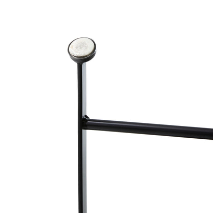 Ensemble bistro pliant d'extérieur en métal Glitzhome, 3 pièces : table et chaises de patio