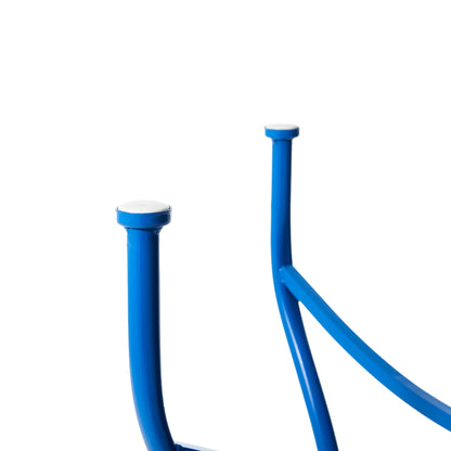 Ensemble bistro pliant d'extérieur en métal Glitzhome, 3 pièces : table et chaises de patio