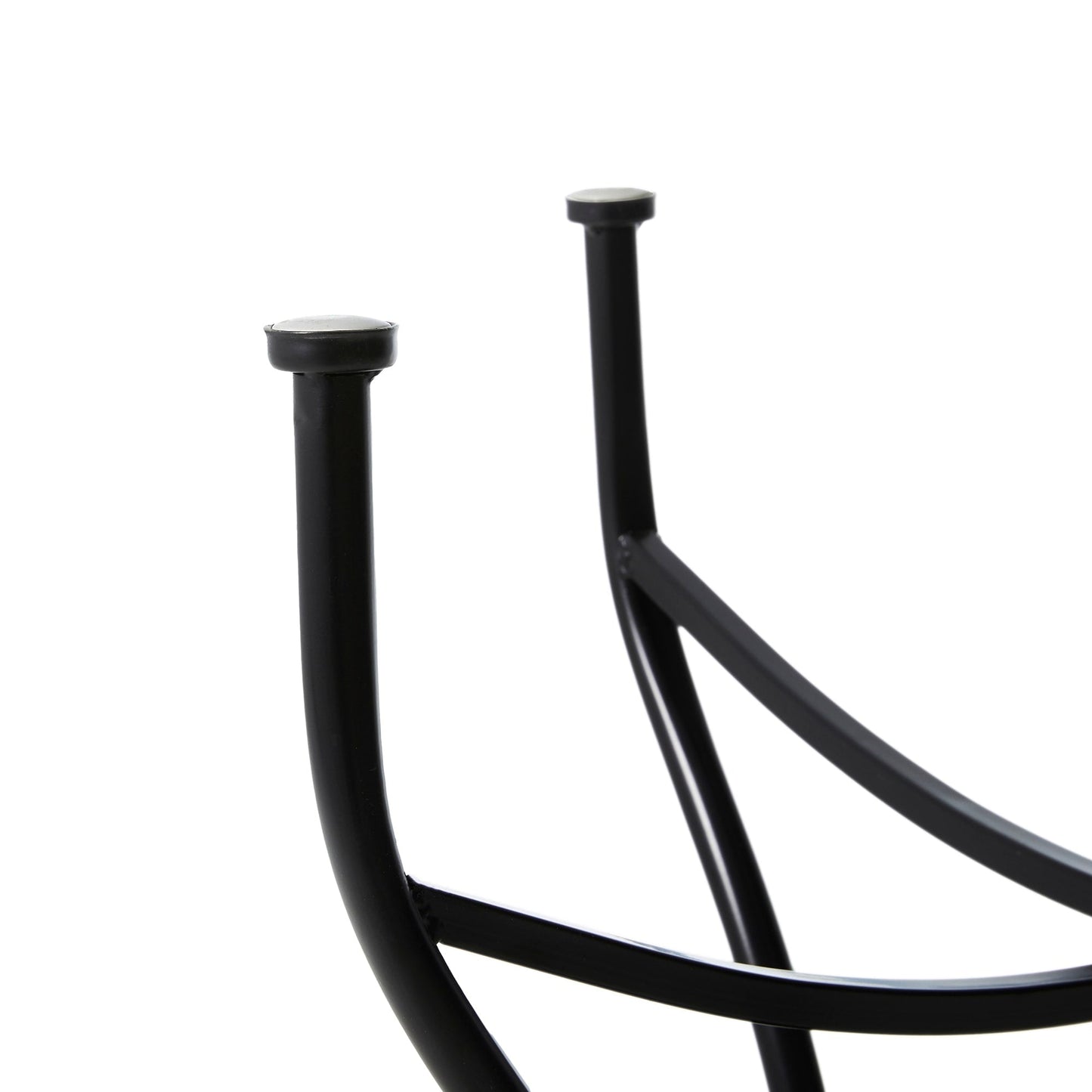 Ensemble bistro pliant d'extérieur en métal Glitzhome, 3 pièces : table et chaises de patio