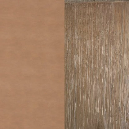 Tabouret de bar moderne Gracie, chaise rembourrée en tissu bouclé et pieds en bois brossé