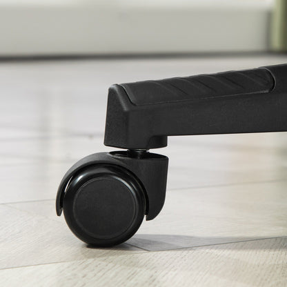 Fauteuil de bureau massant à dossier haut HOMCOM avec 6 points de vibration, beige