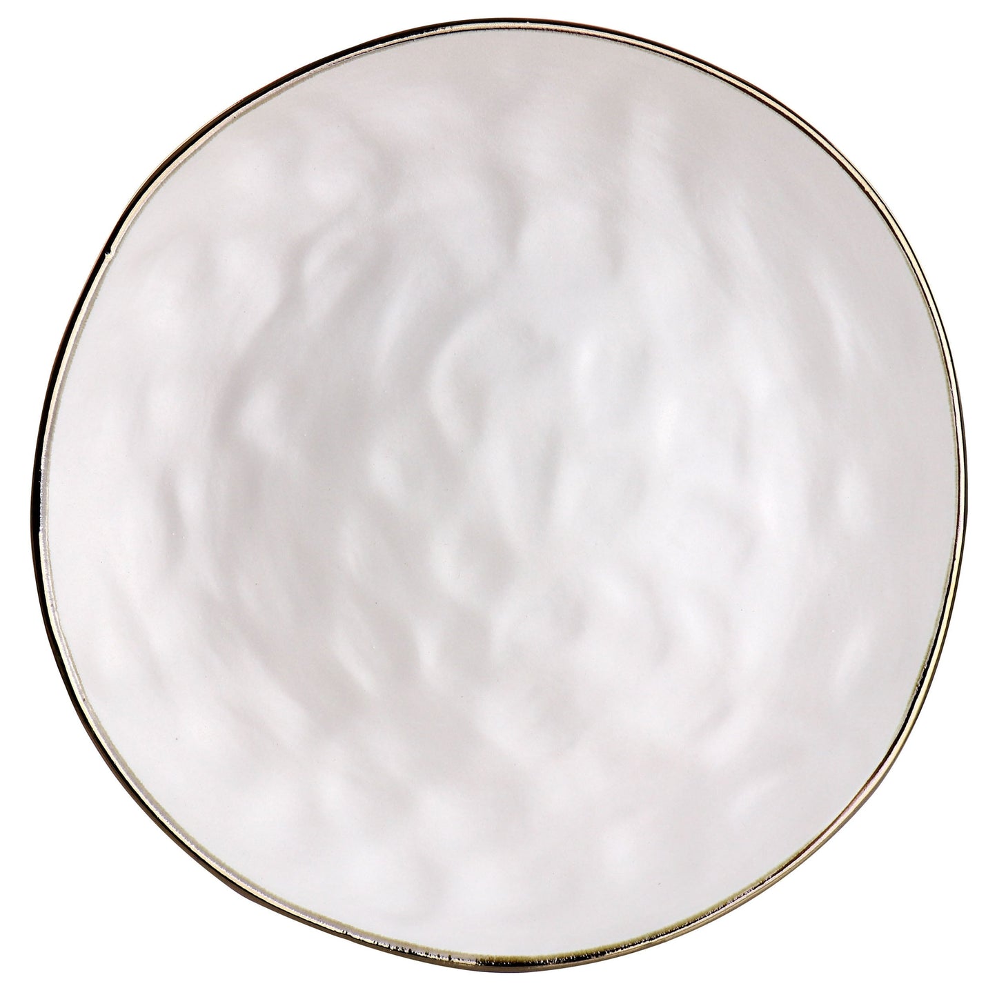 Service de table 16 pièces en grès martelé, coloris assortis