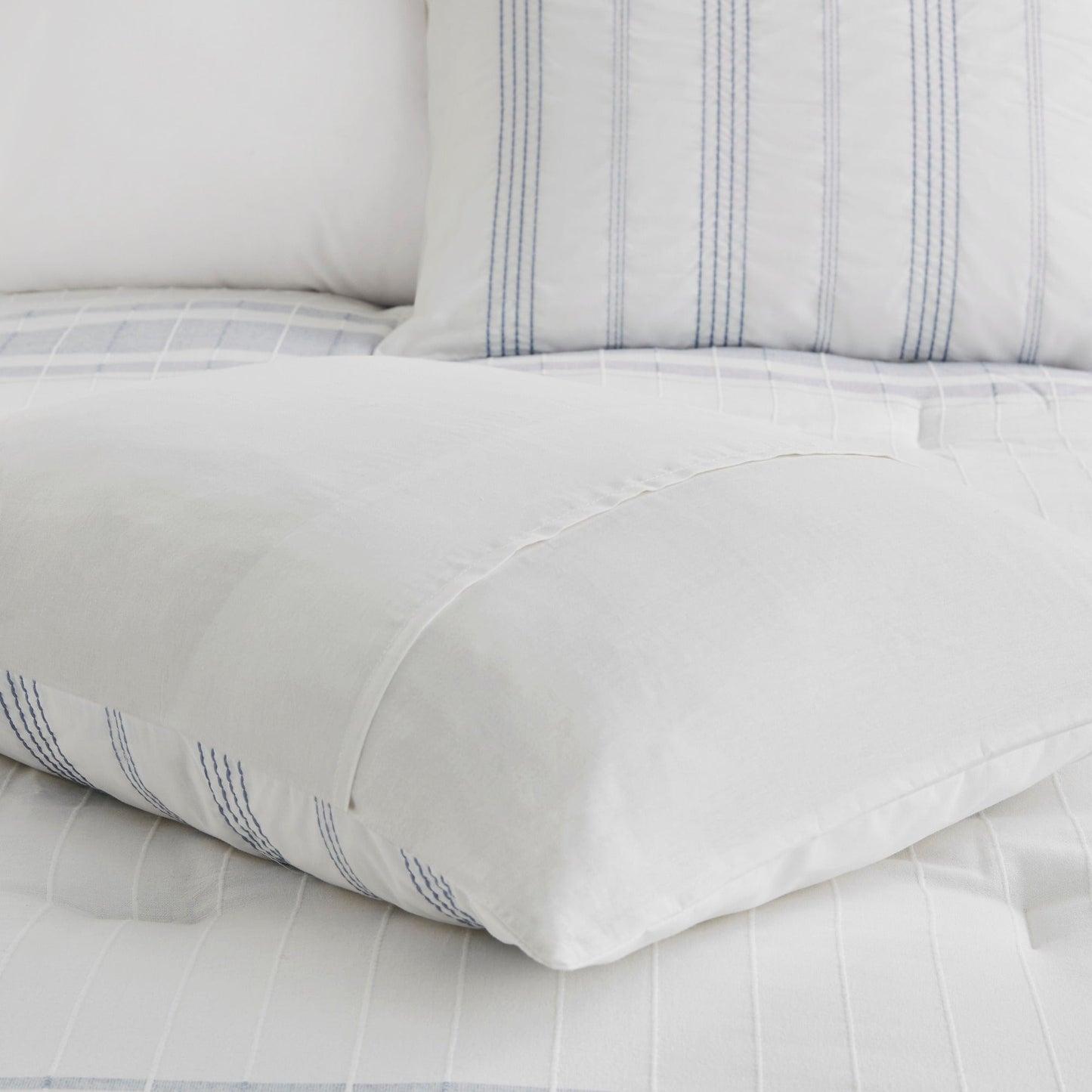 Ensemble de couette surdimensionnée 6 pièces en coton jacquard Morgan de Harbor House