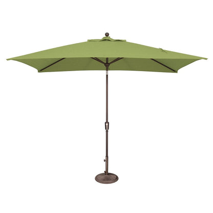 Parasol rectangulaire inclinable SimplyShade Catalina de 3 mètres (10 pieds) à bouton-poussoir