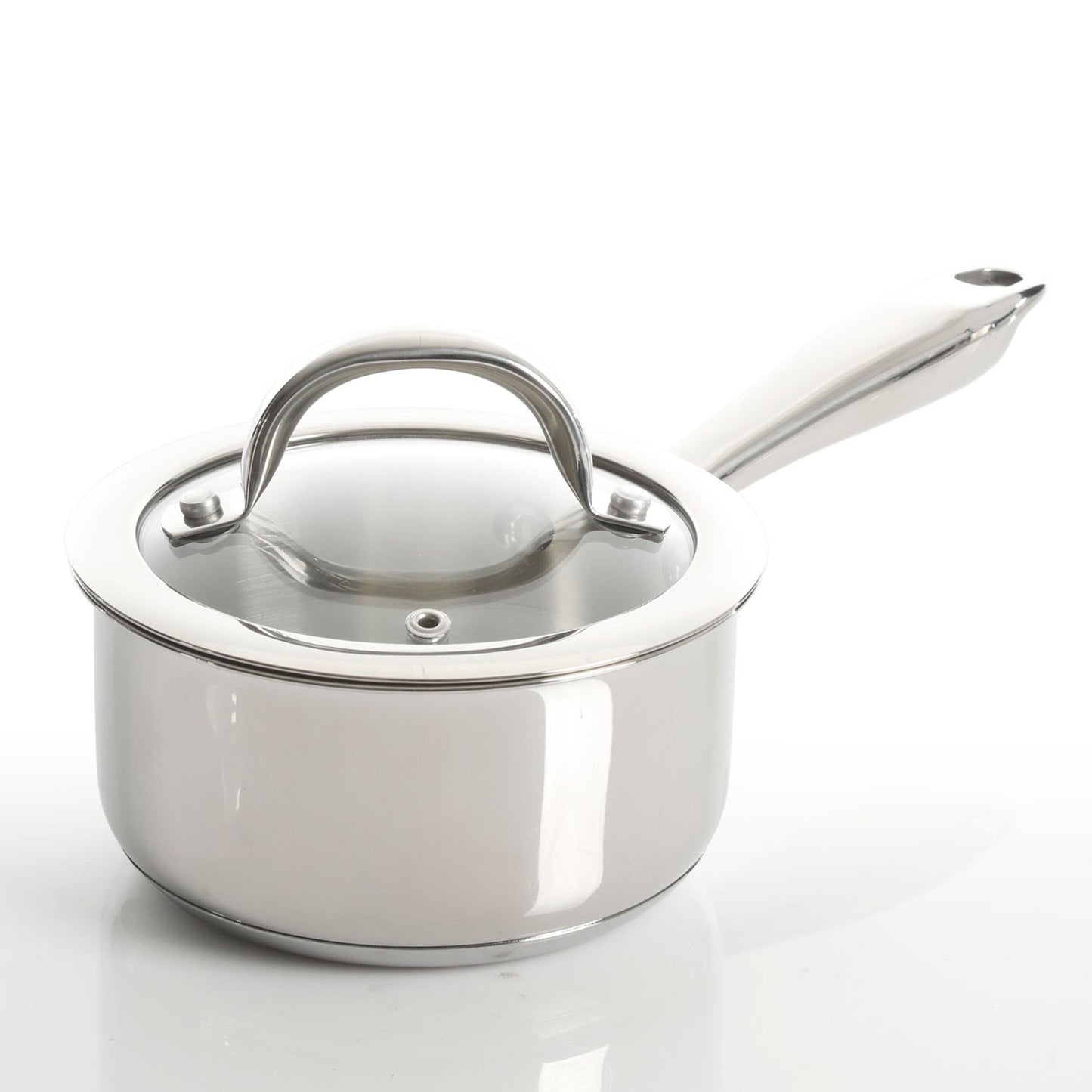 Batterie de cuisine robuste en acier inoxydable, ensemble de 10 pièces