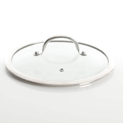 Batterie de cuisine robuste en acier inoxydable, ensemble de 10 pièces