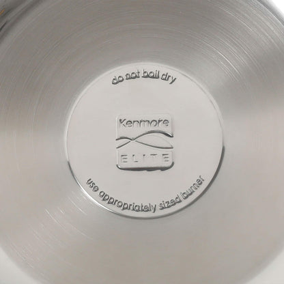 Batterie de cuisine robuste en acier inoxydable, ensemble de 10 pièces