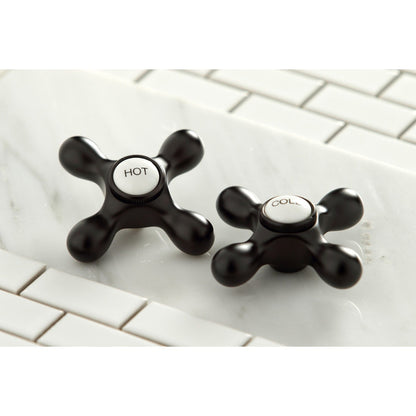 Robinet de cuisine Heritage Bridge avec douchette en laiton