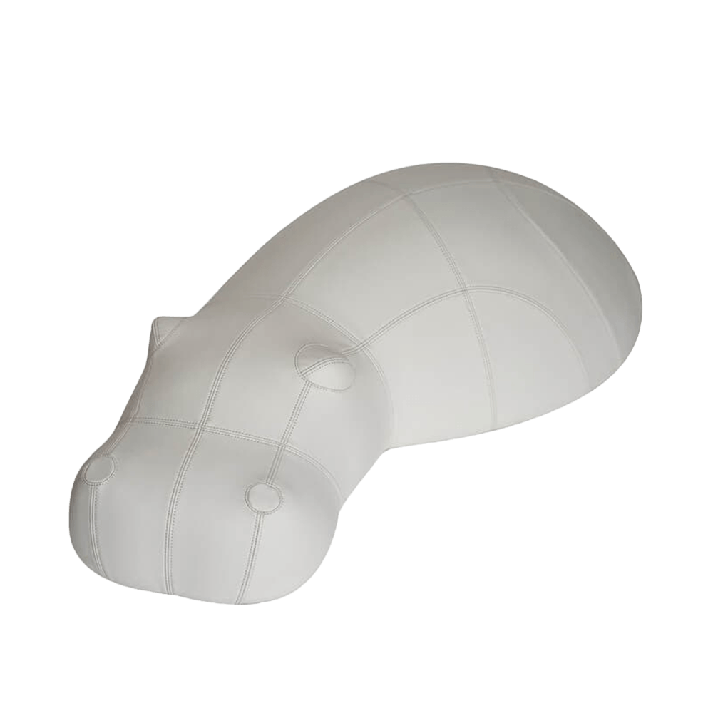 Pouf Hippo - Cuir