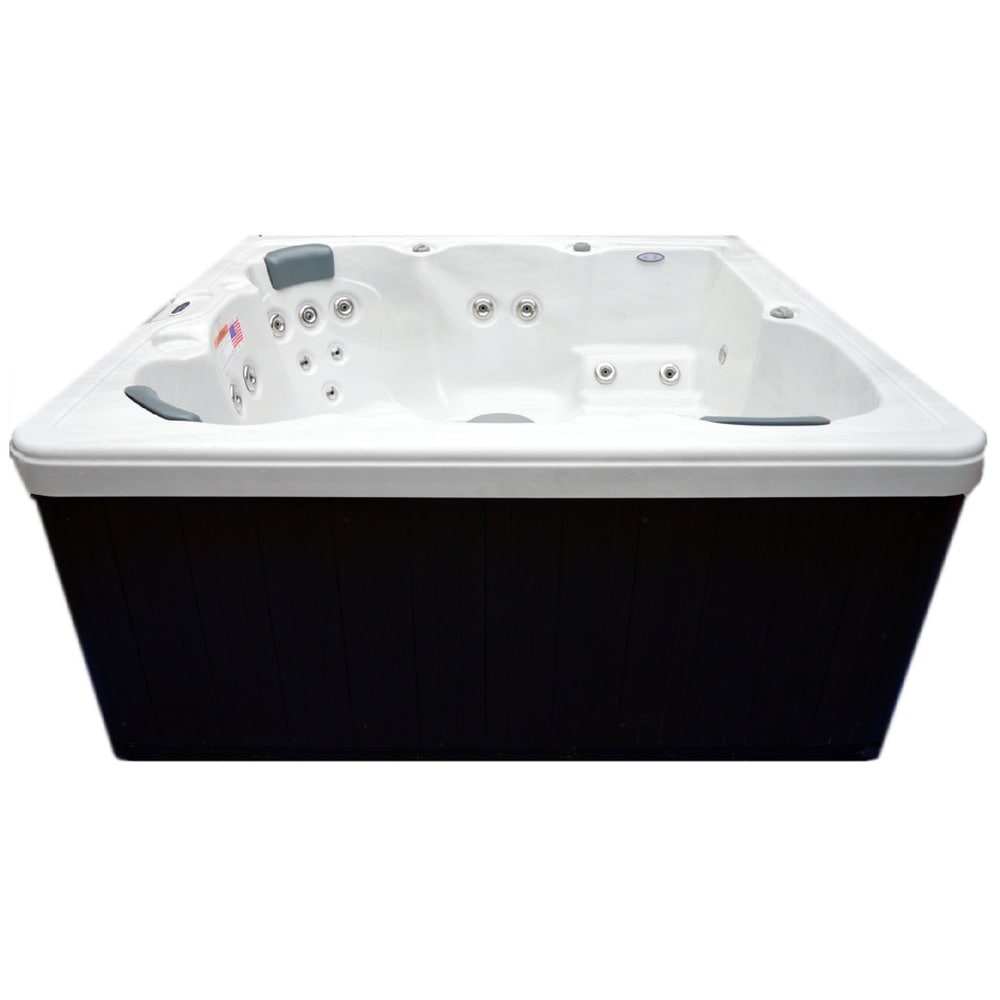 Spa 5 places Home and Garden avec 51 jets en acier inoxydable et ozone - 80 x 80 x 34