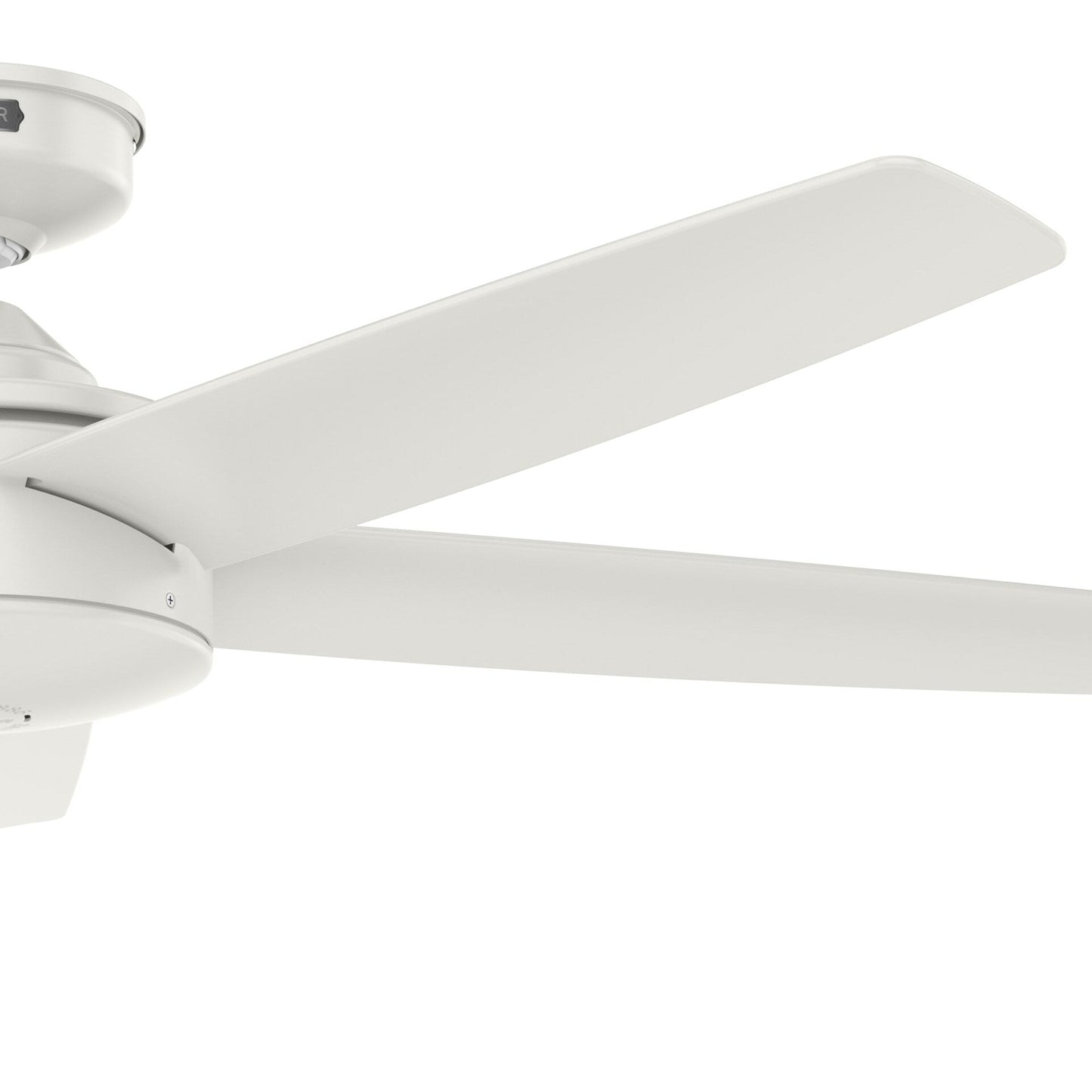 Ventilateur de plafond intérieur/extérieur Hunter 52 Shorebreak WeatherMax avec commande murale - Résistant aux intempéries extrêmes, au sel et à la corrosion