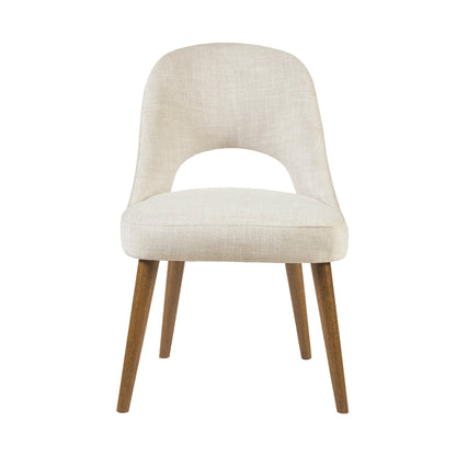 Chaises de salle à manger rembourrées INK IVY Nola avec dossier ajouré (lot de 2)