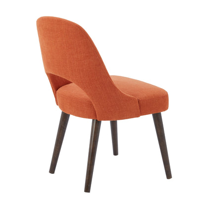 Chaises de salle à manger rembourrées INK IVY Nola avec dossier ajouré (lot de 2)