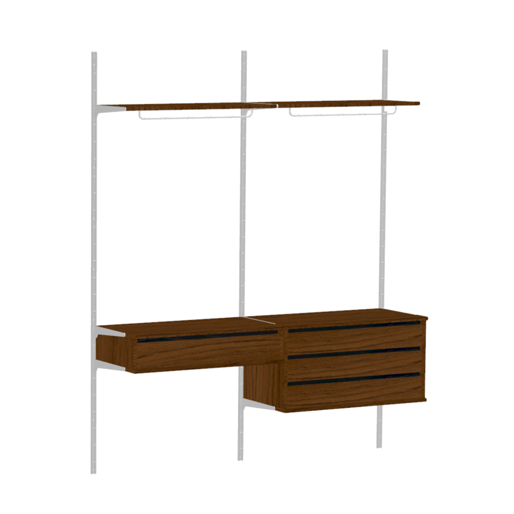 Étagère murale modulaire Ivy