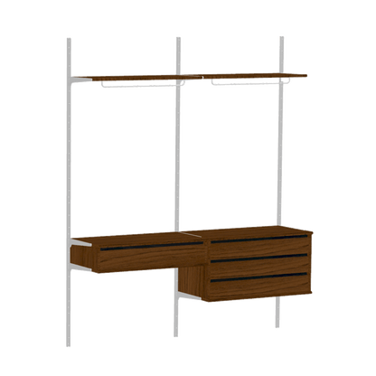 Étagère murale modulaire Ivy