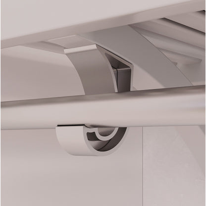 Système de placard John Louis Home en bois massif blanc