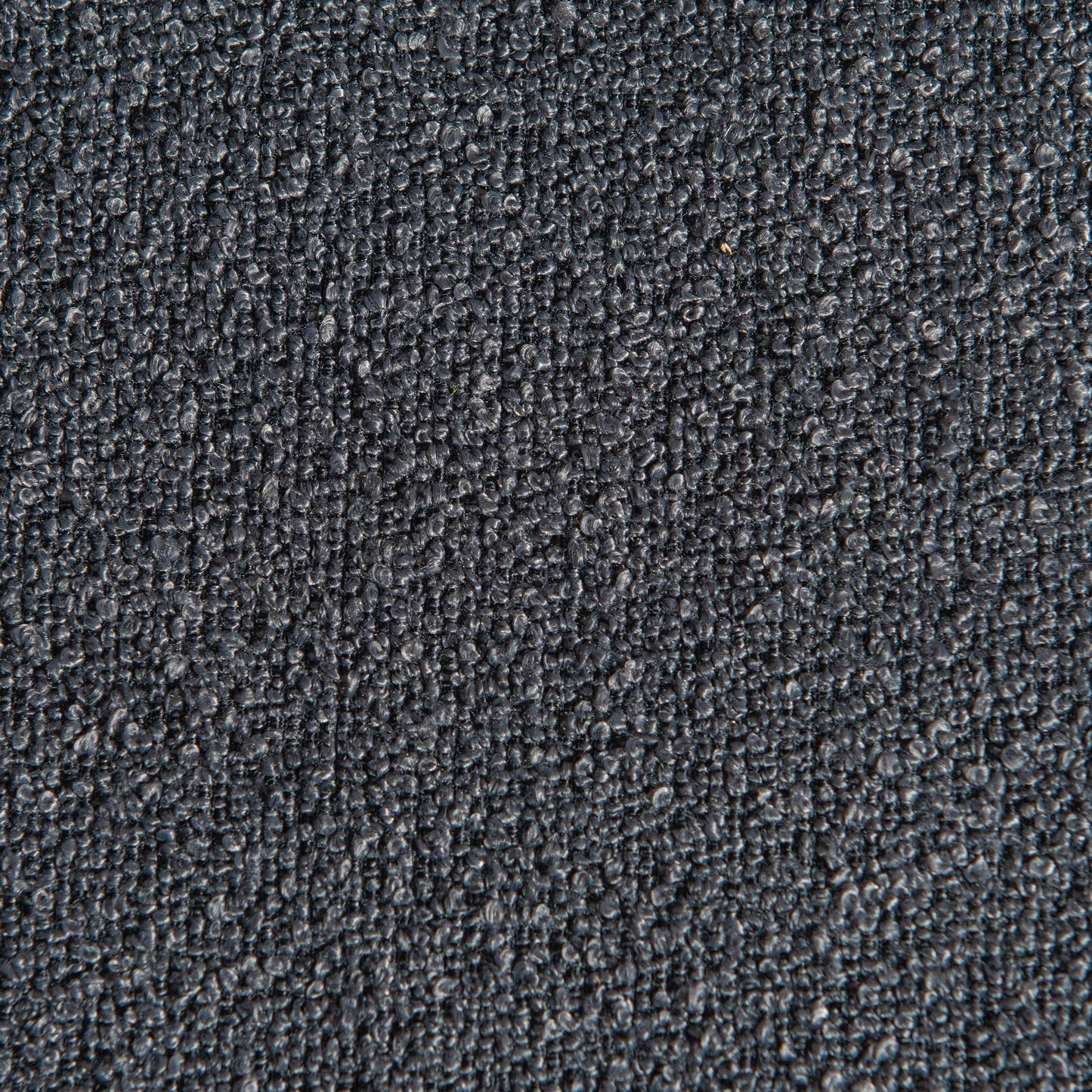 Canapé 2 places KINWELL en tissu bouclé avec coussins