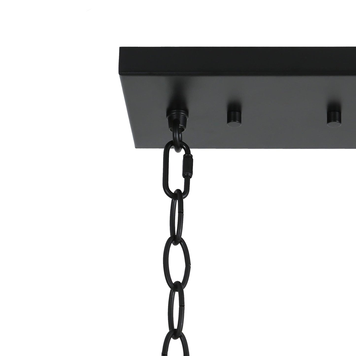 Lustre linéaire moderne Kasy à 5 lumières, en verre texturé, pour îlot de cuisine, design unique