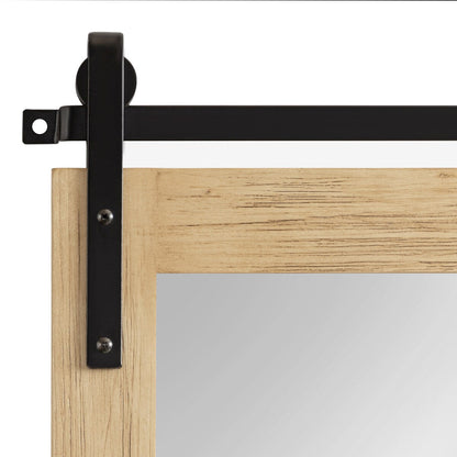 Miroir mural rectangulaire rustique Kate et Laurel Cates