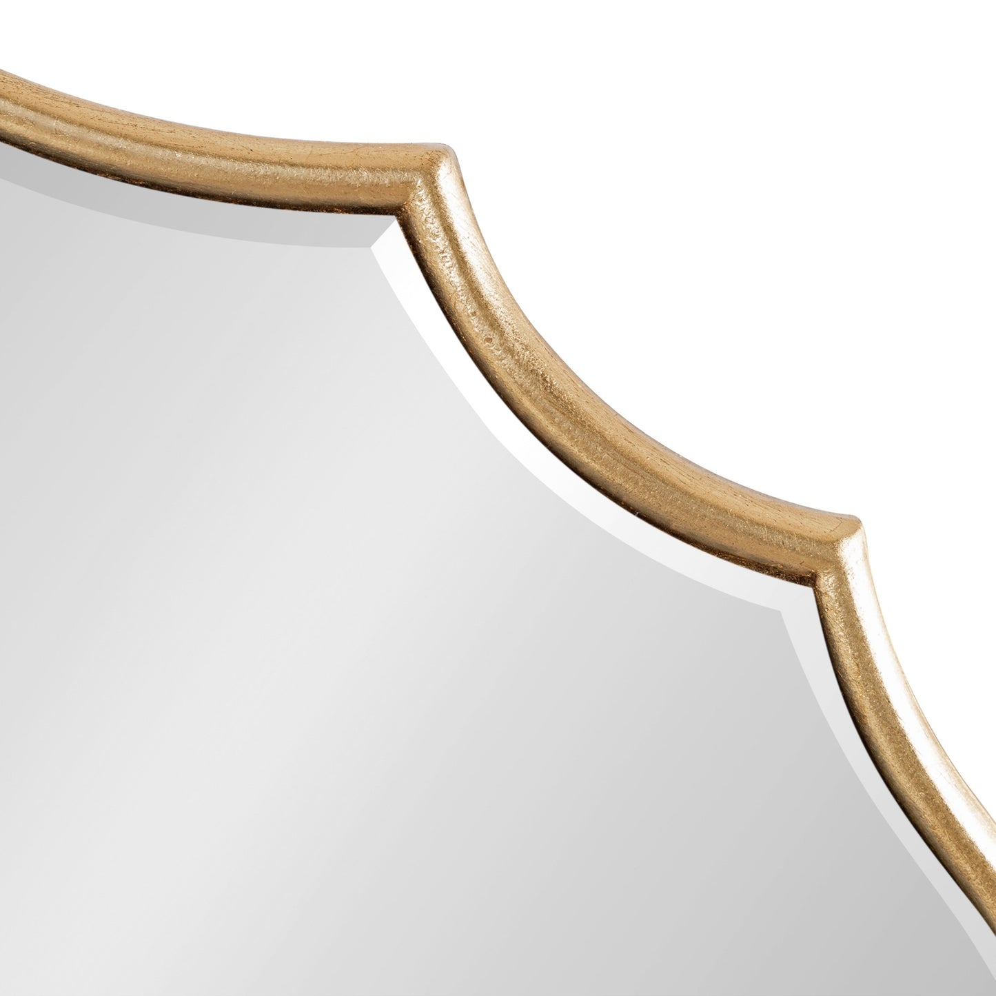 Miroir mural ovale festonné Kate and Laurel Leanna