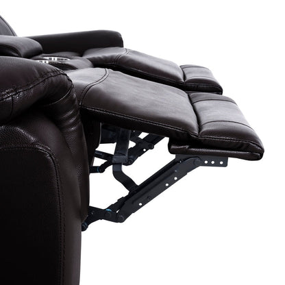 Collection de canapés inclinables manuels en cuir pour salon, meubles inclinables en cuir pour bureau à domicile et salon