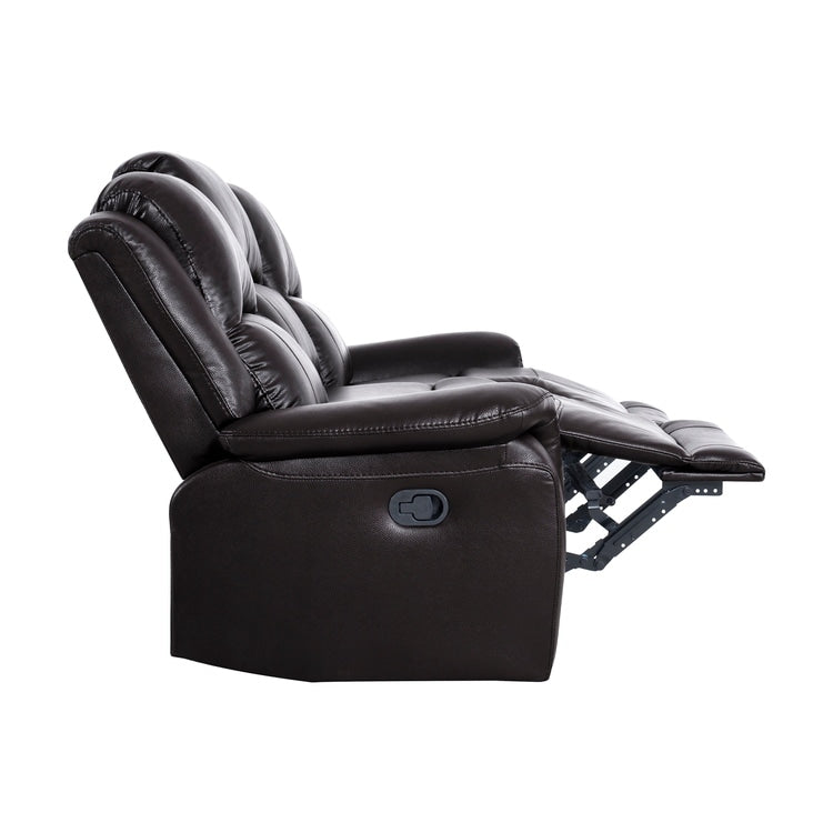 Collection de canapés inclinables manuels en cuir pour salon, meubles inclinables en cuir pour bureau à domicile et salon