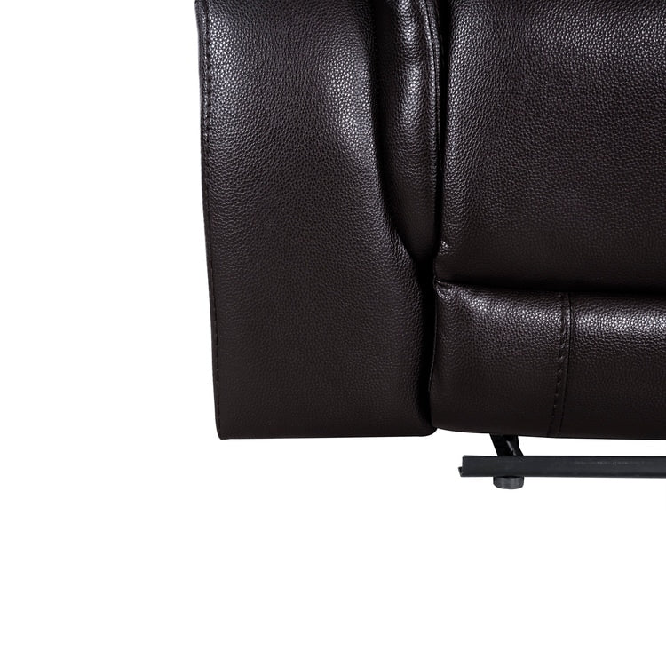 Collection de canapés inclinables manuels en cuir pour salon, meubles inclinables en cuir pour bureau à domicile et salon