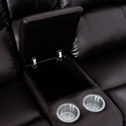 Collection de canapés inclinables manuels en cuir pour salon, meubles inclinables en cuir pour bureau à domicile et salon