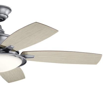 Ventilateur de plafond Kichler Cameron 52 à 5 pales avec télécommande et éclairage LED