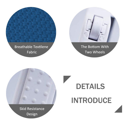 Chaise longue de patio inclinable et réglable Kozyard Alan, pieds entièrement plats en aluminium et résine de polypropylène