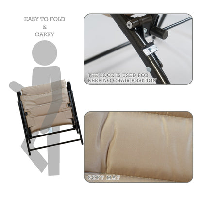 Ensemble bistro pliant rembourré 3 pièces Kozyard Elsa