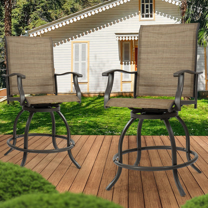 Ensemble de tabourets de bar/chaises pivotants hauts Kozyard Isabella