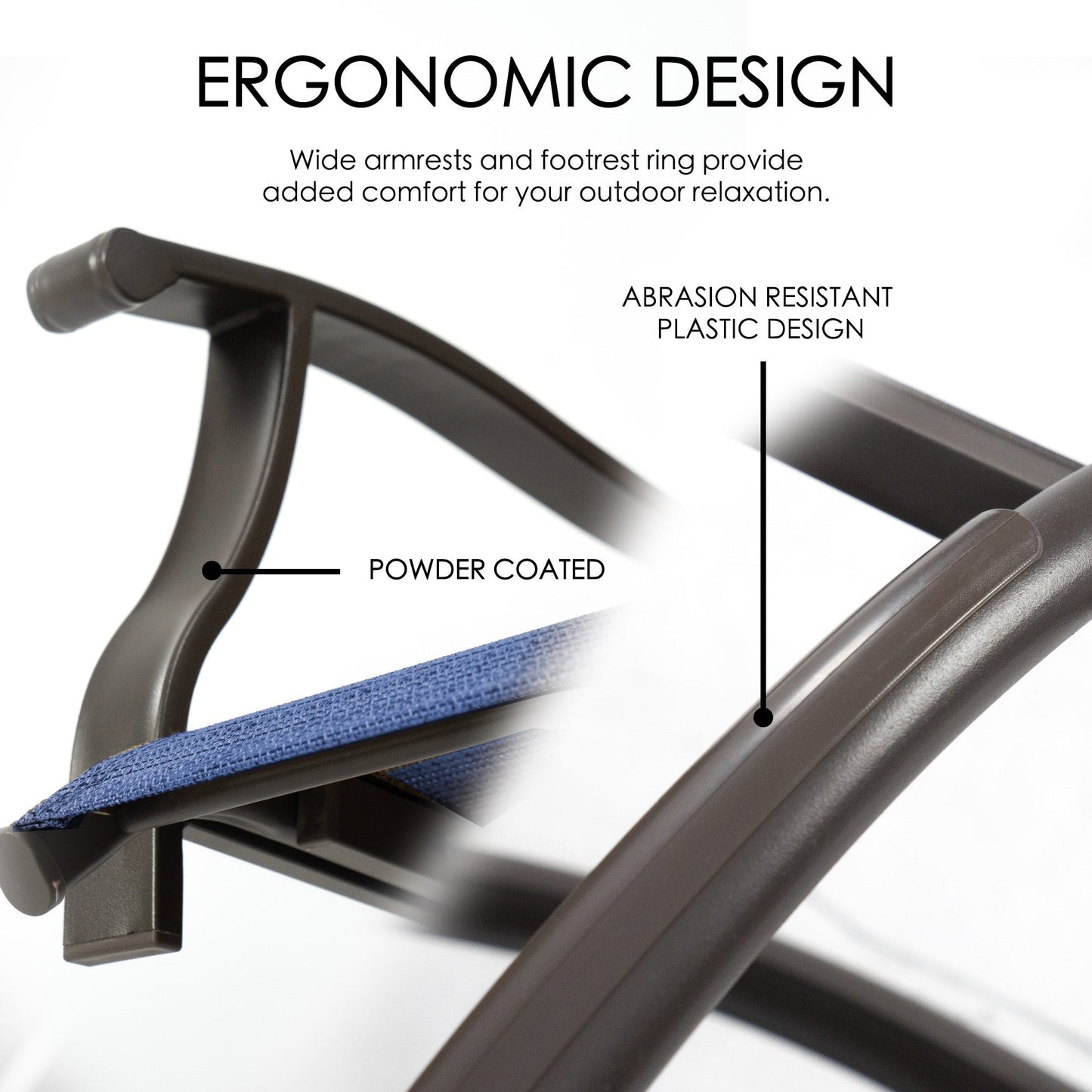 Ensemble de tabourets de bar/chaises pivotants hauts Kozyard Isabella