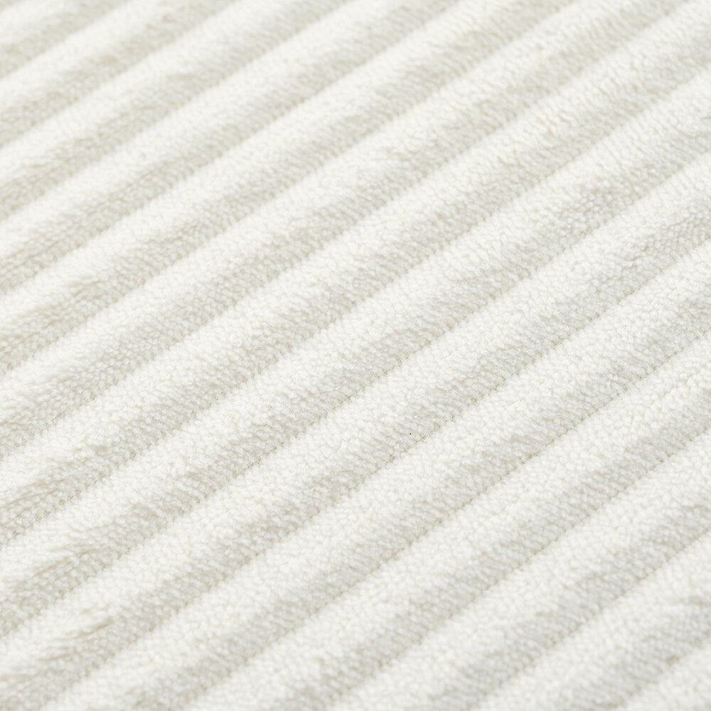 Canapé-lit modulable en forme de L en tissu velours côtelé