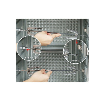 Four grille-pain de comptoir LNC 12-en-1, grande capacité (34 pintes), avec rôtissoire à convection et friteuse à air chaud - 19,5 po L x 15 po l x 12,5 po H