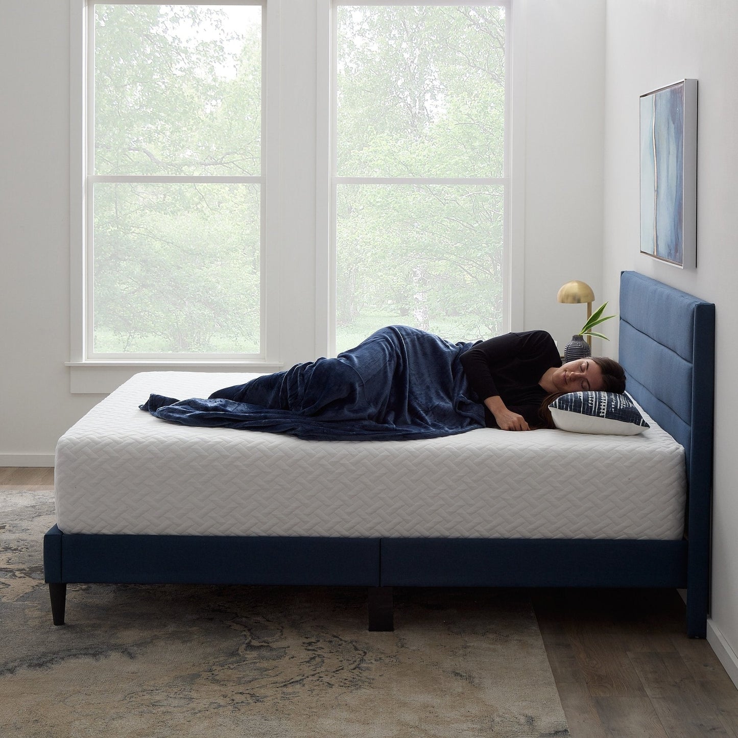 Matelas Lucid en mousse à mémoire de forme et gel de 14 pouces