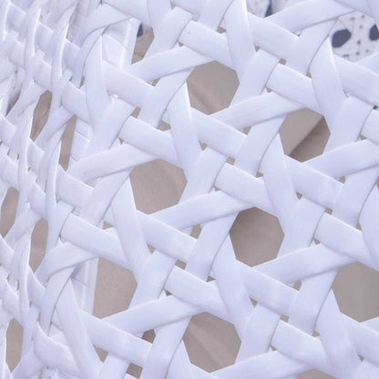 Fauteuil suspendu œuf LeisureMod pour 2 personnes avec support - Balancelle hamac/fauteuil roulant d'extérieur/intérieur en rotin tressé avec coussins