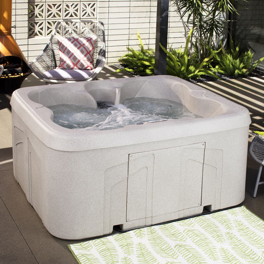 Spa Lifesmart LS100 4 places, 13 jets, 110 V, prêt à l'emploi, avec éclairage LED subaquatique