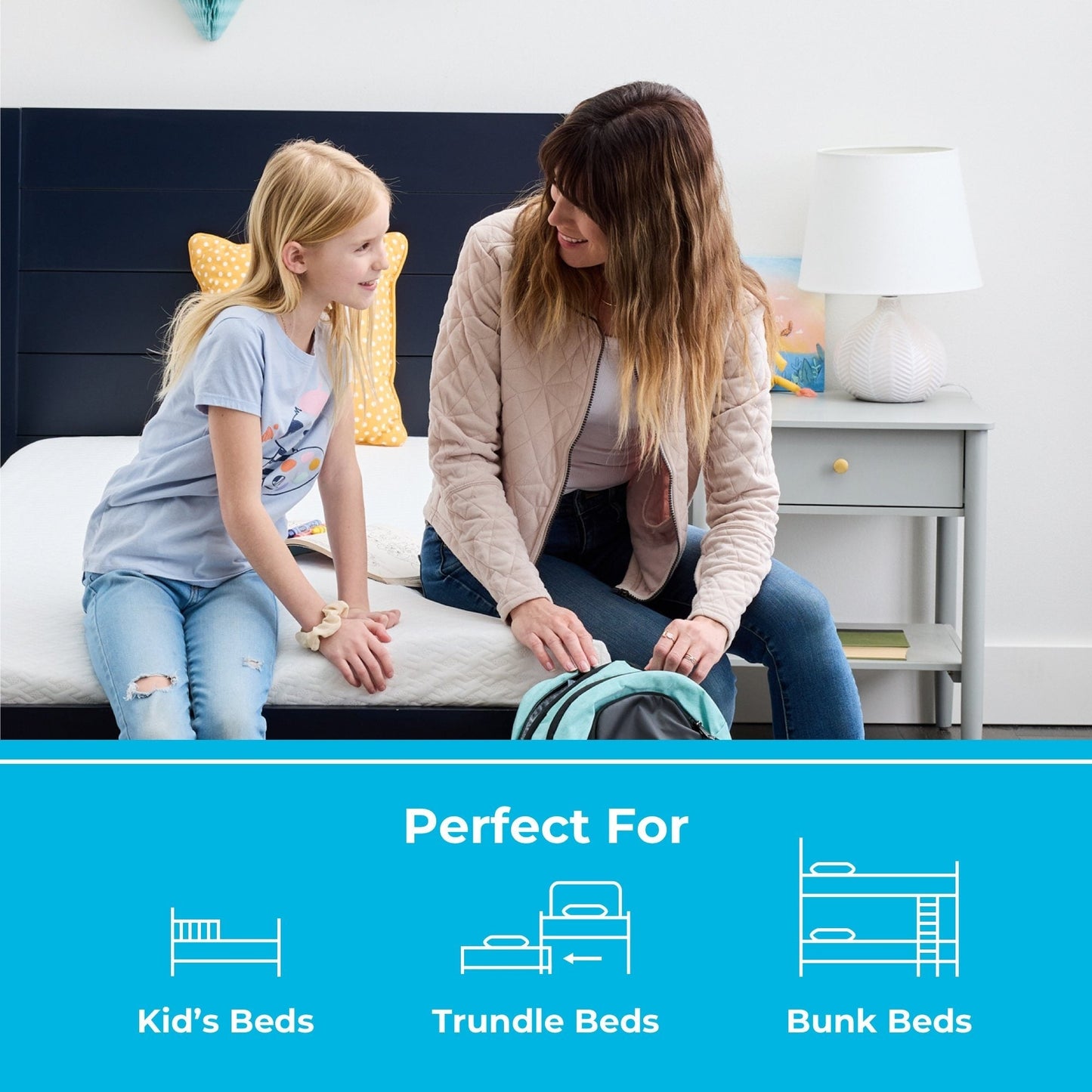 Matelas Linenspa Essentials ActiveRelief en mousse à mémoire de forme et gel de 12,7 cm (5 pouces)