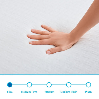 Matelas Linenspa Essentials ActiveRelief en mousse à mémoire de forme et gel de 12,7 cm (5 pouces)