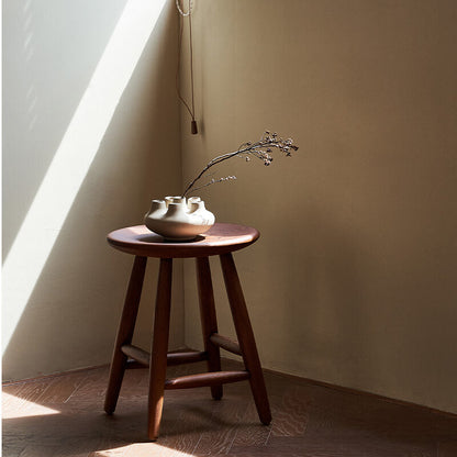 Tabouret en feuille de lotus