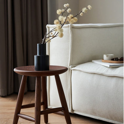 Tabouret en feuille de lotus