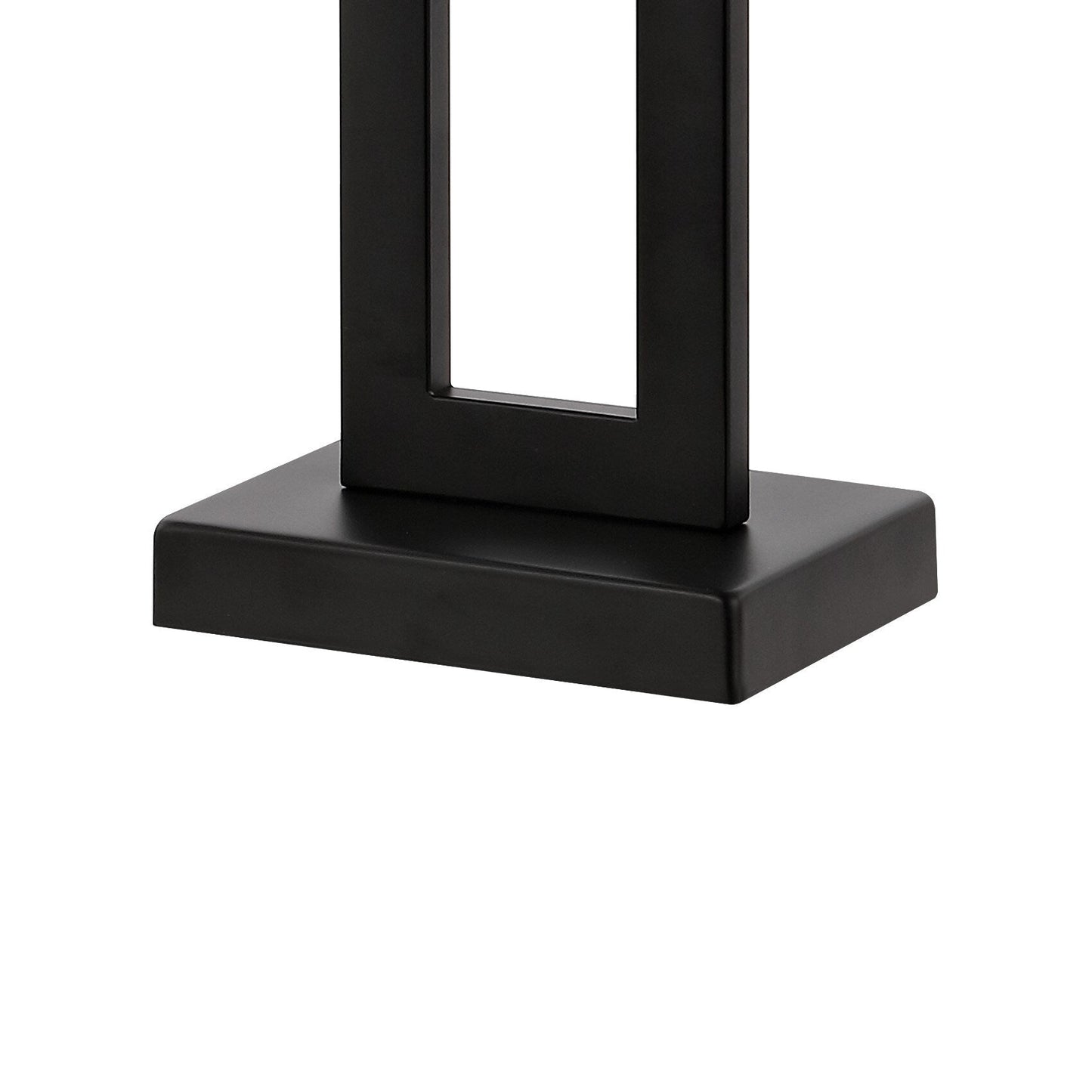 Lampe de table LED Lucie 28,5 en fer style industriel vintage avec chaînette et port de chargement USB (lot de 2) par JONATHAN Y