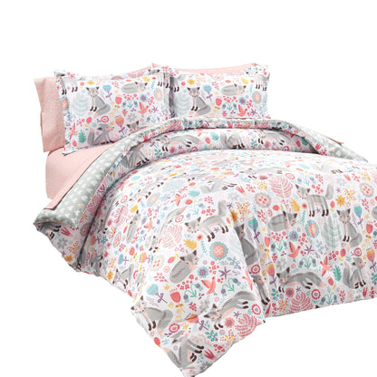 Couette Lush Decor Pixie Fox avec draps assortis, idéale pour la rentrée scolaire des enfants