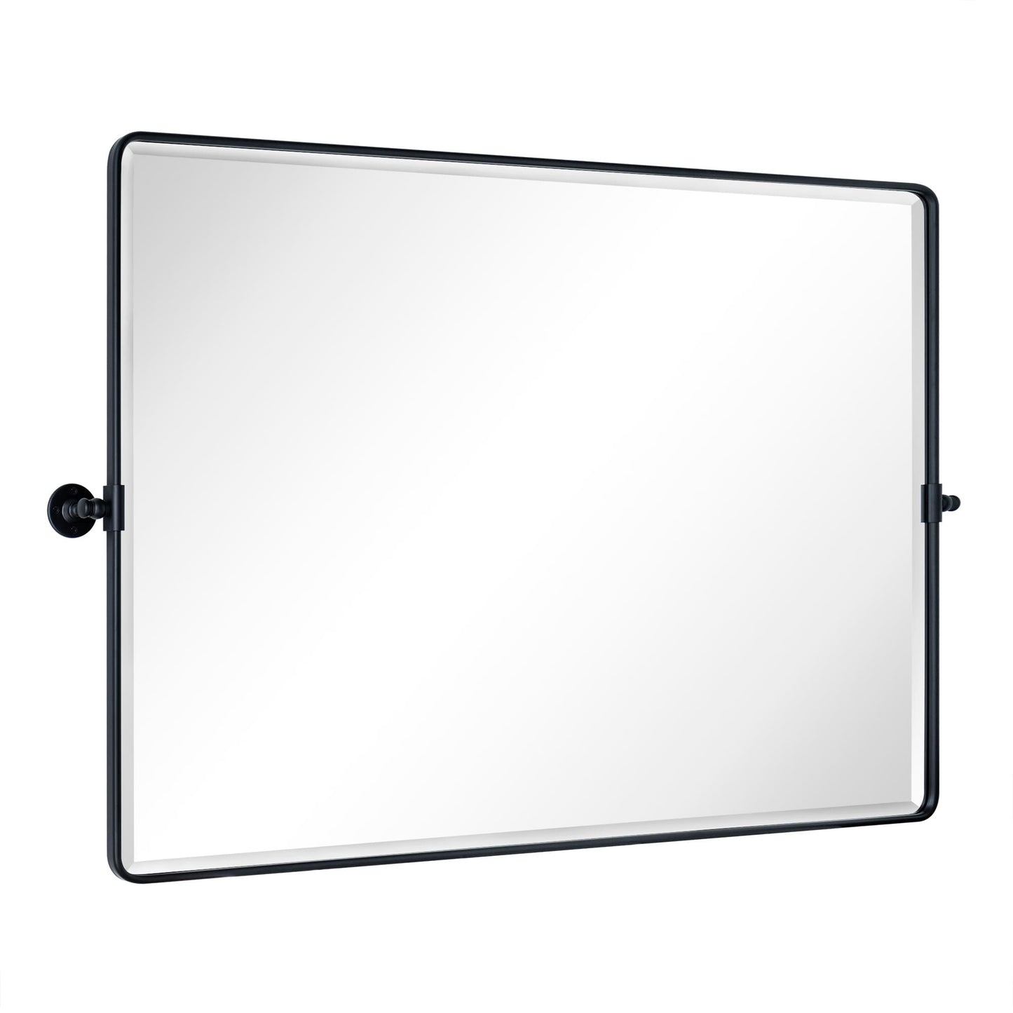 Miroir de salle de bain/coiffeuse horizontal biseauté TEHOME Lutalo